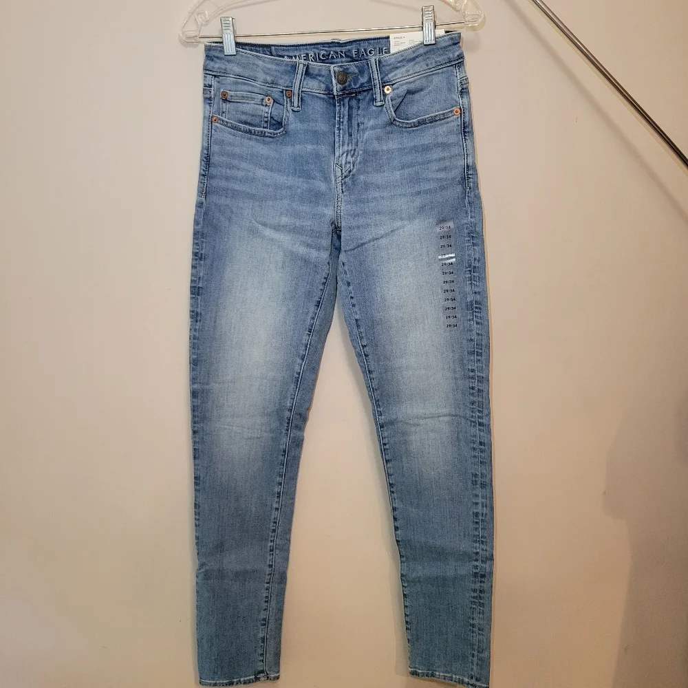 American Eagle Men's Airflex+ Skinny Jeans - Picture 2 of 8